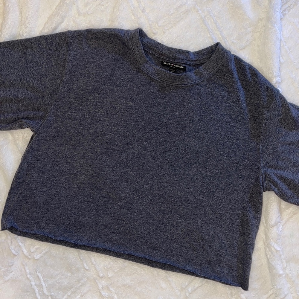 Brandy Melville cropped long sleeve